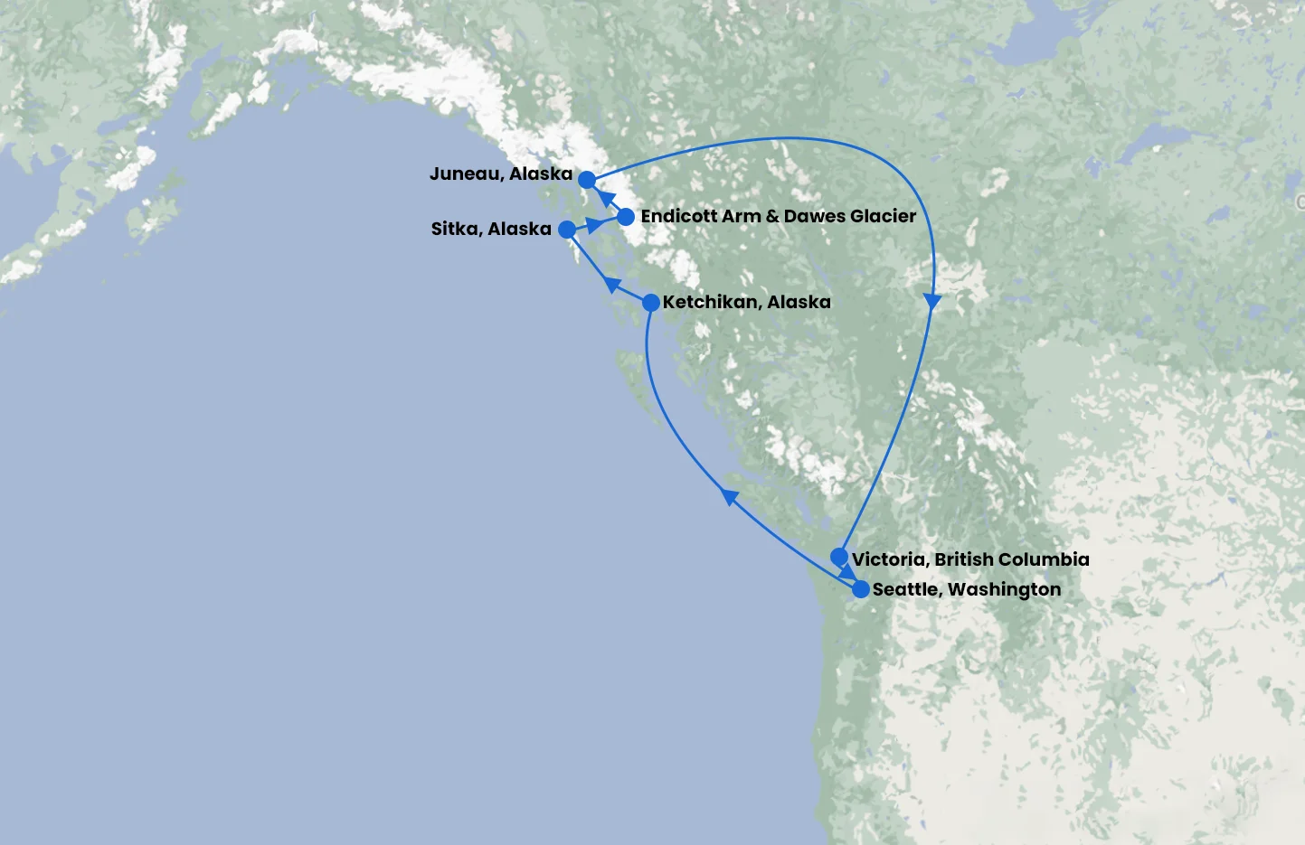 Seattle Alaska With Anthem Of The Seas